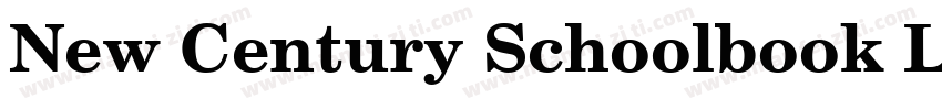 New Century Schoolbook LT W01Rm字体转换